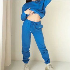 NWOT Feelyn Swim Sweat Pant with Drawstring Royal Blue Size Medium